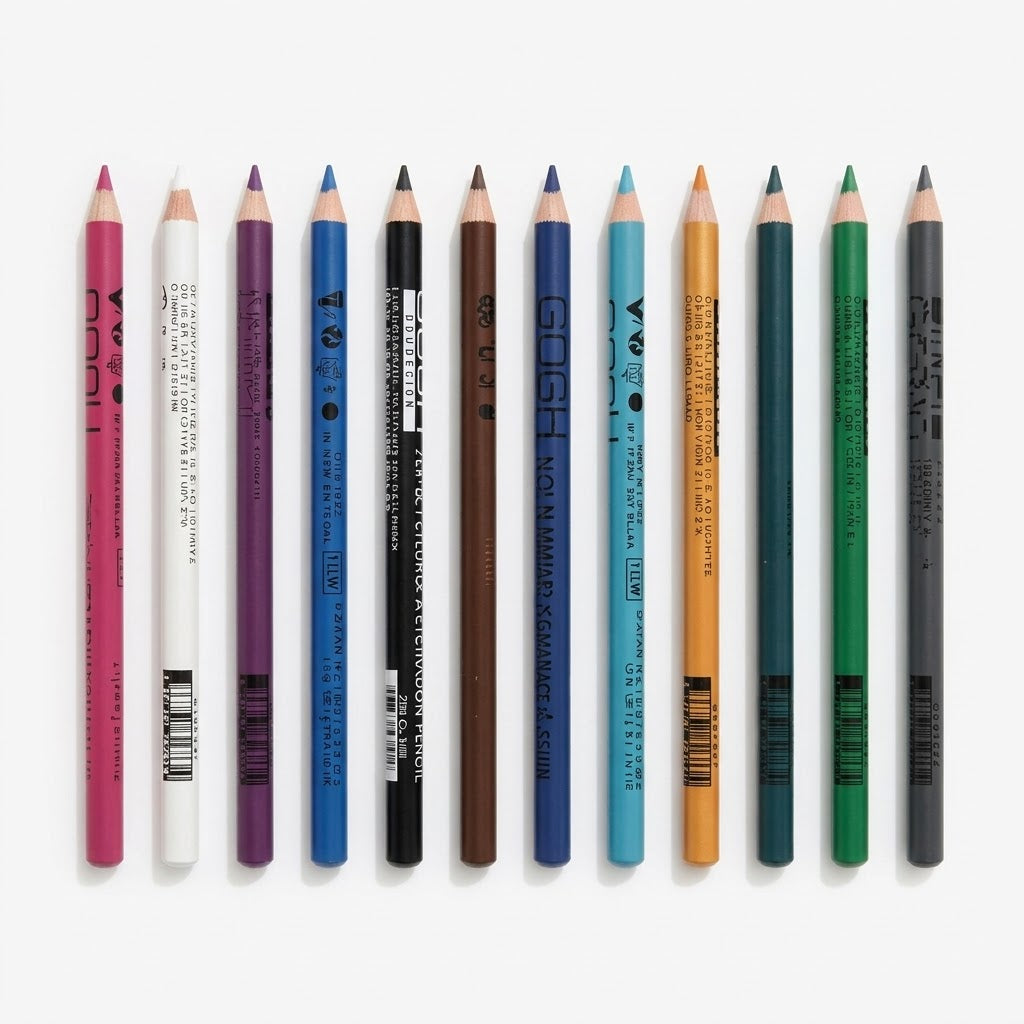 Gosh Premium 12 Color Eyeliner Pencils Pack Limited Edition