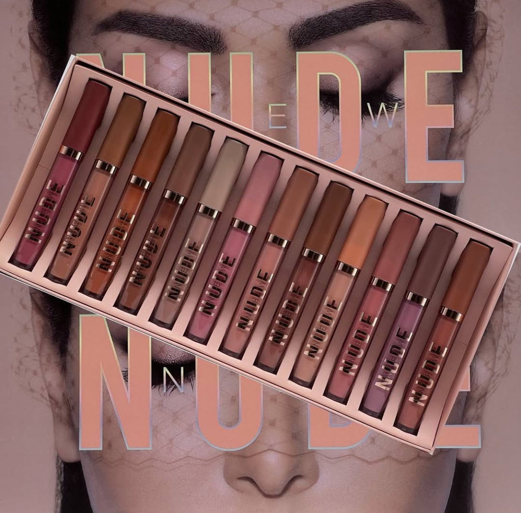 GR NUDE lipgloss matte pack of 12 color