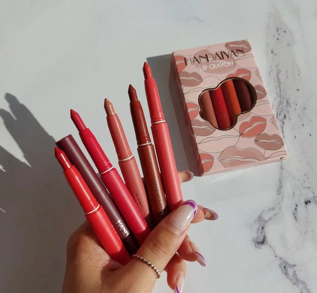 Handaiyan lip crayons set of 6 colors