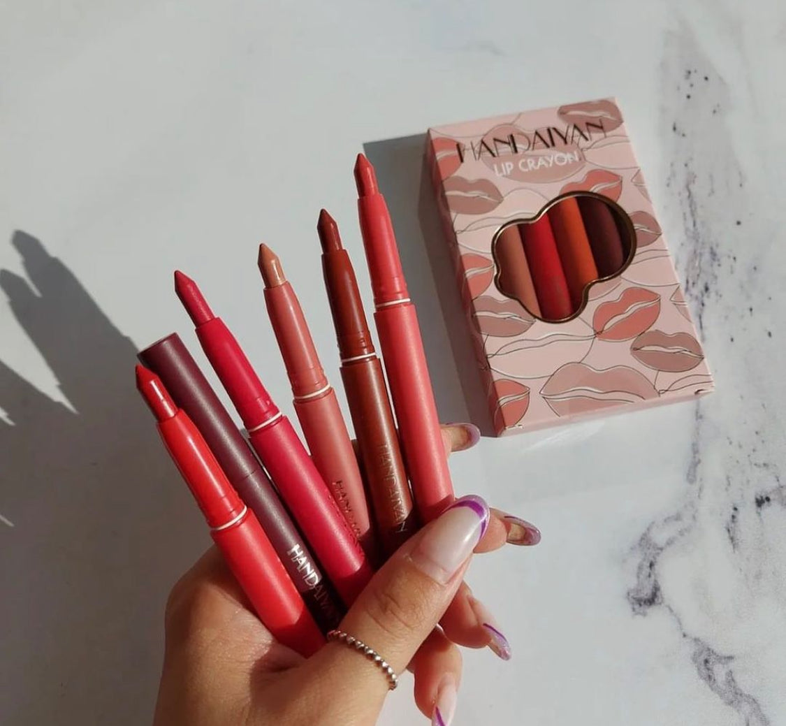 Handaiyan lip crayons set of 6 colors