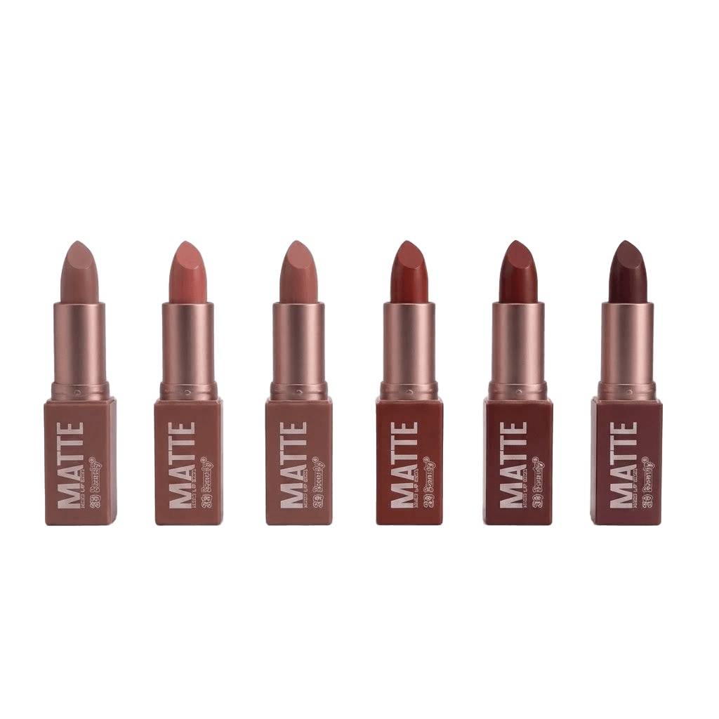 3Q Matte lipstick Pack of 6