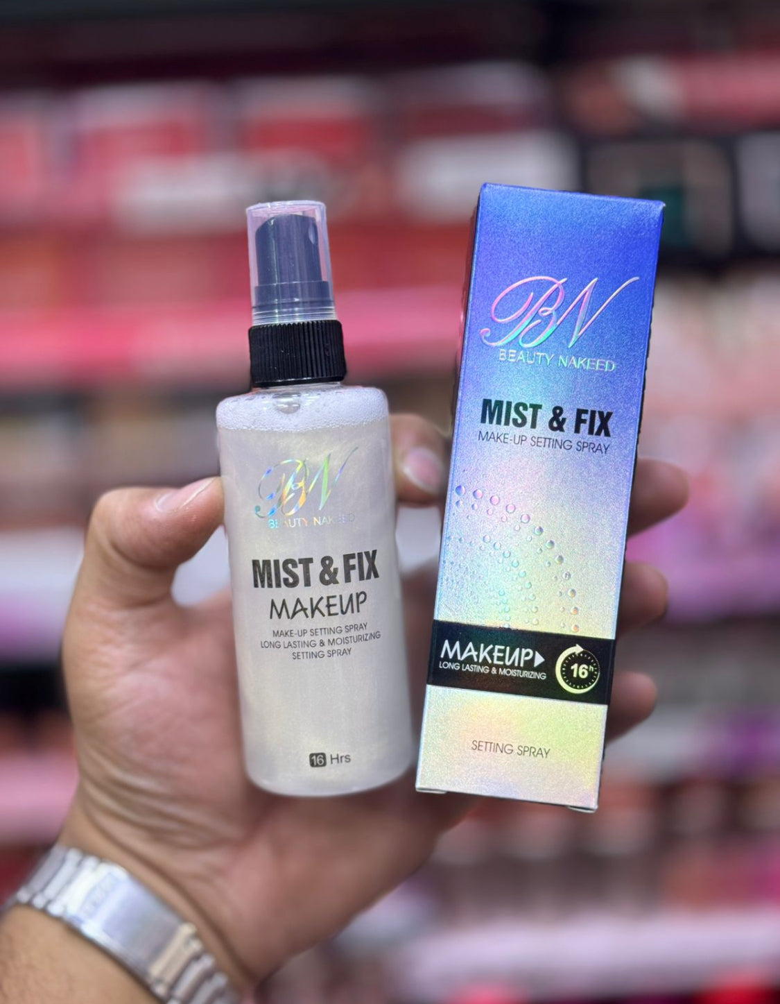 BN Mist & Fix makeup setting spray
