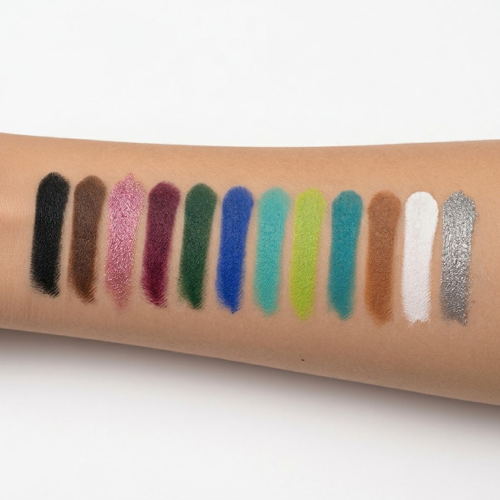 Gosh Premium 12 Color Eyeliner Pencils Pack Limited Edition