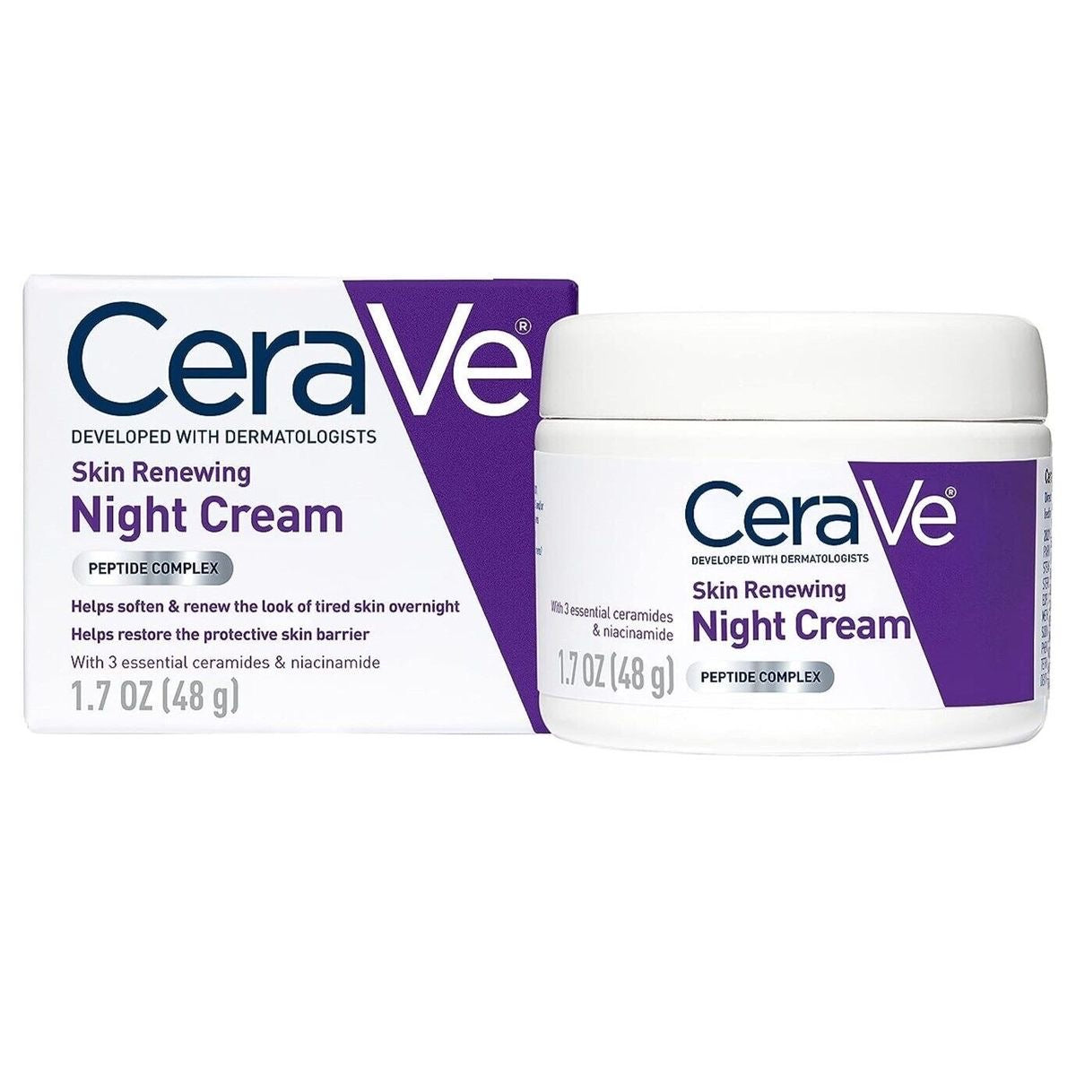 CeraVe Skin Renewing Night Cream – 48g