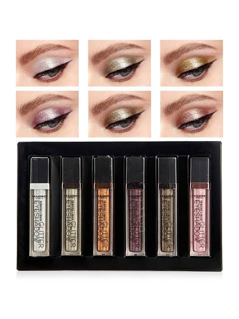 Tailaimei glitter eyeshadows pack of 6