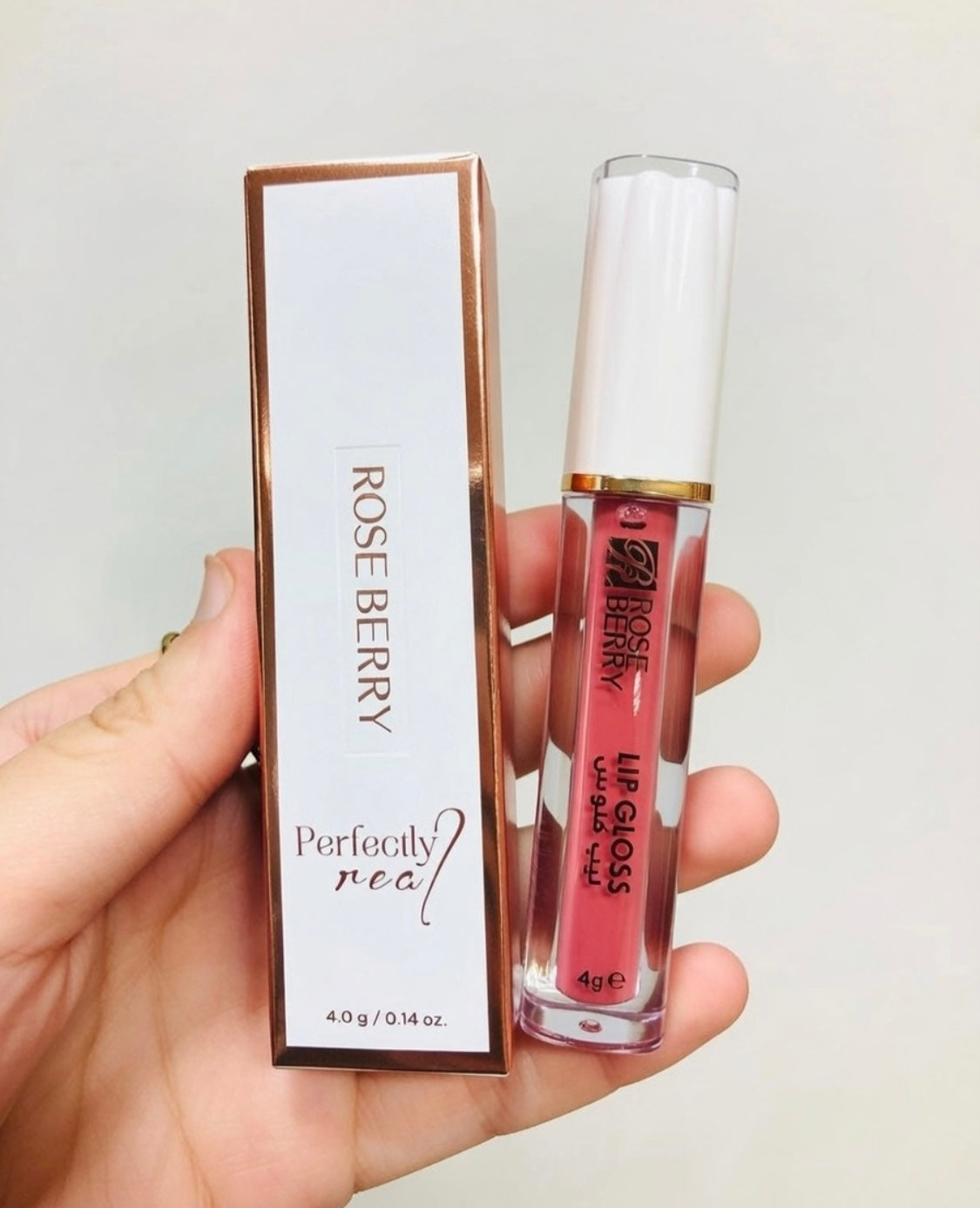 Rose Berry Glossy Lipgloss Set 1