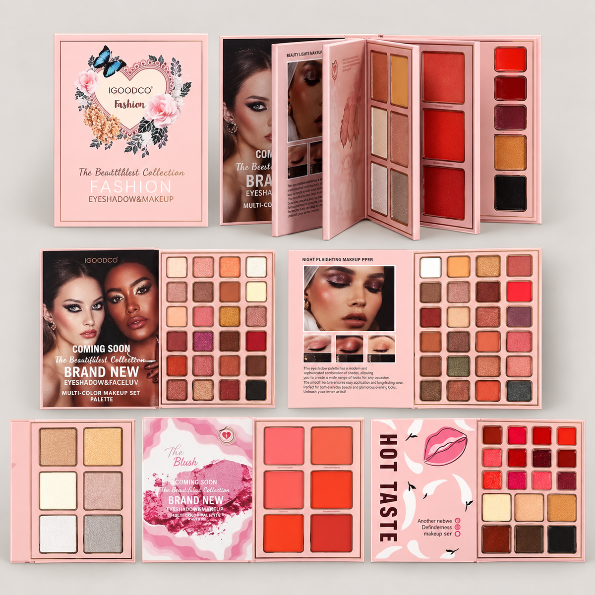 Igoodco multipurpose makeup book All in 1 palette