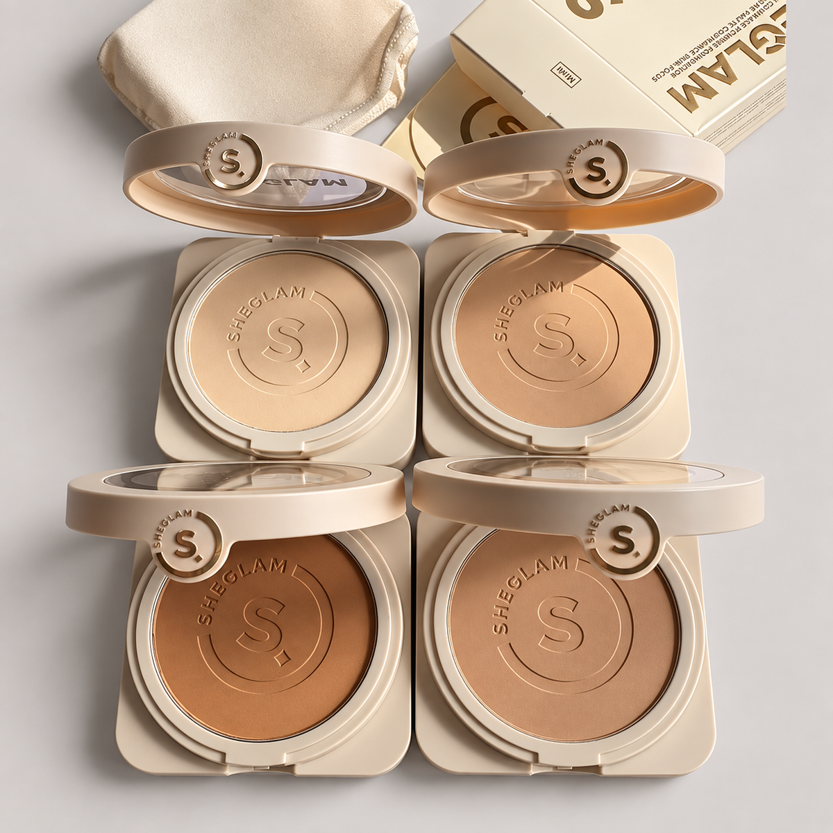Sheglam Skin-Focus High Coverage Powder Foundation