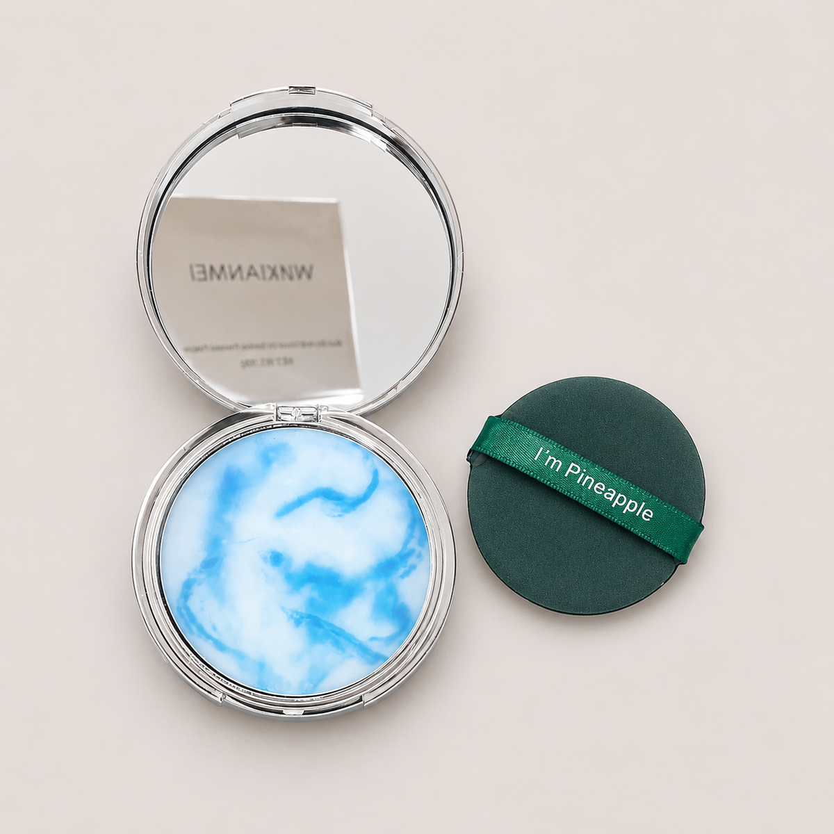 Candy bella oil control compact powder