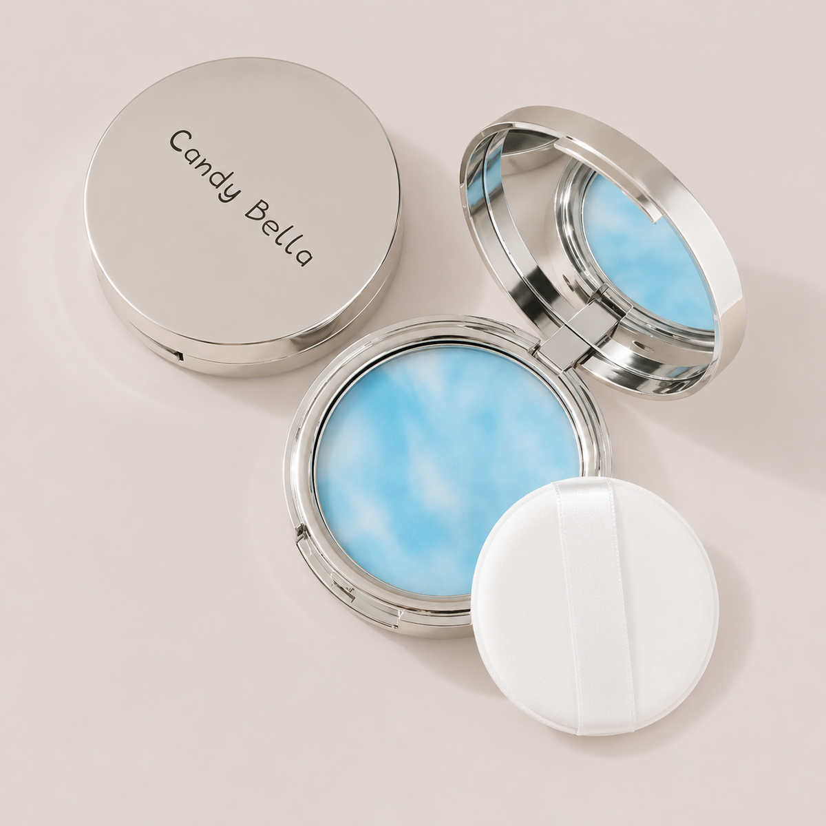 Candy bella oil control compact powder