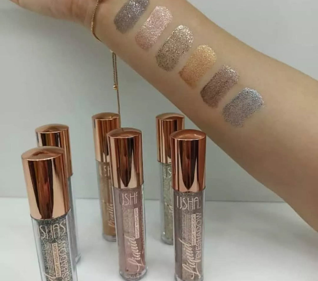 USHAS Liquid Eyeshadow Glitters Pack of 6