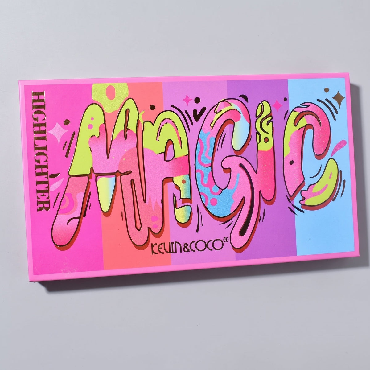 Kevin & coco 8 shades Highlighter palette