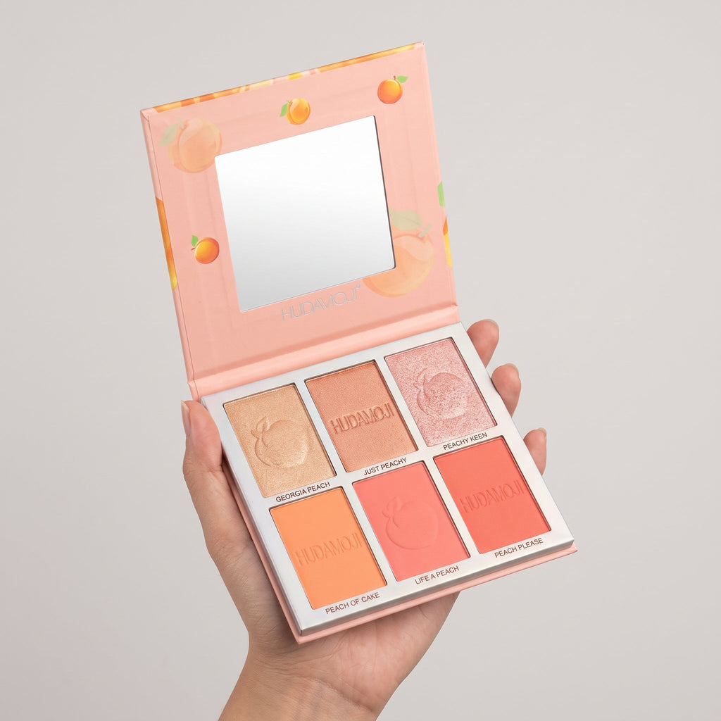 Huda bellini blusher & highlighter palatte limited edition original limited variant