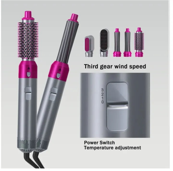 One Step 5 in 1 Multifunctional Hair Dryer Styling Tool