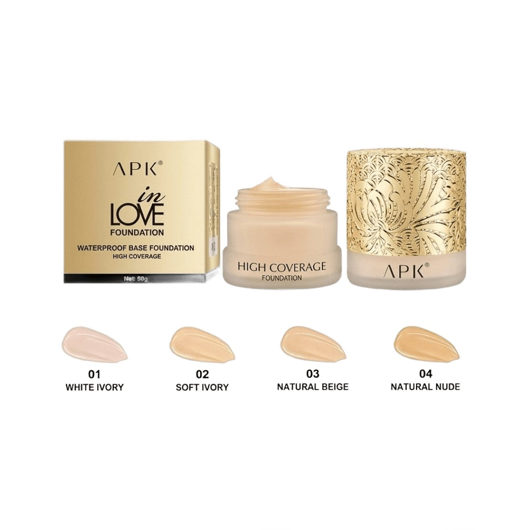 APK in love waterproof base foundation high coverage