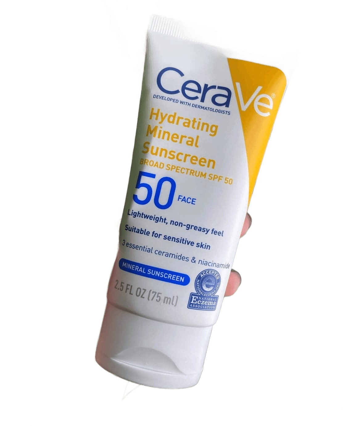 CeraVe Hydrating Mineral Sunscreen Face SPF50