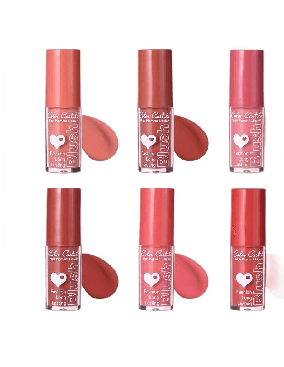 Color castle liquid blusher pack of 6 color