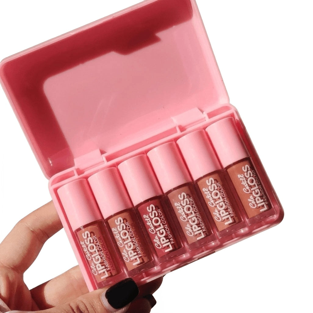 Color castle matte lip gloss pack of 6 shades