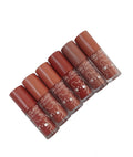 Color castle matte nude lip gloss pack of 6 shades