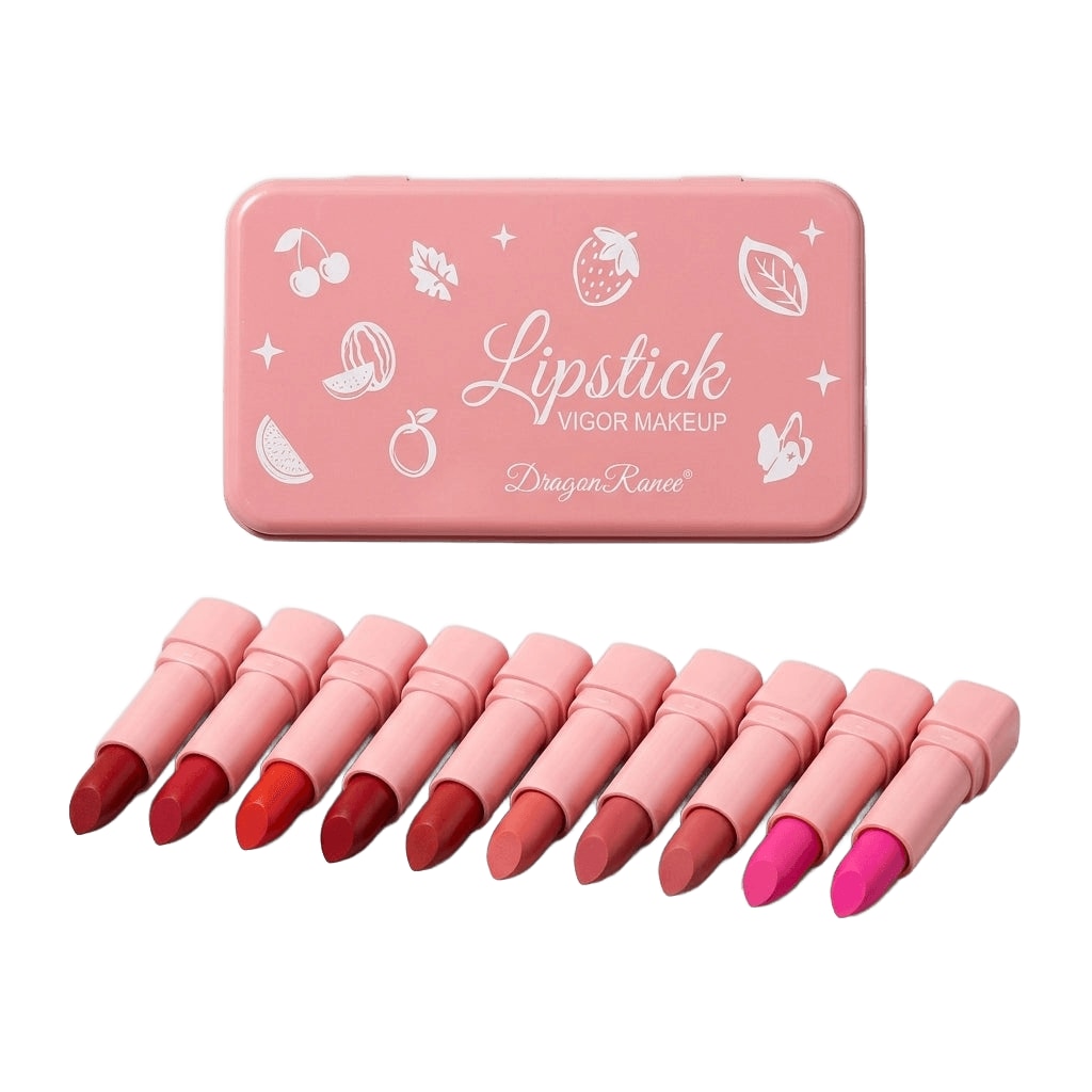 Dragon ranee 10 color lipsticks pack