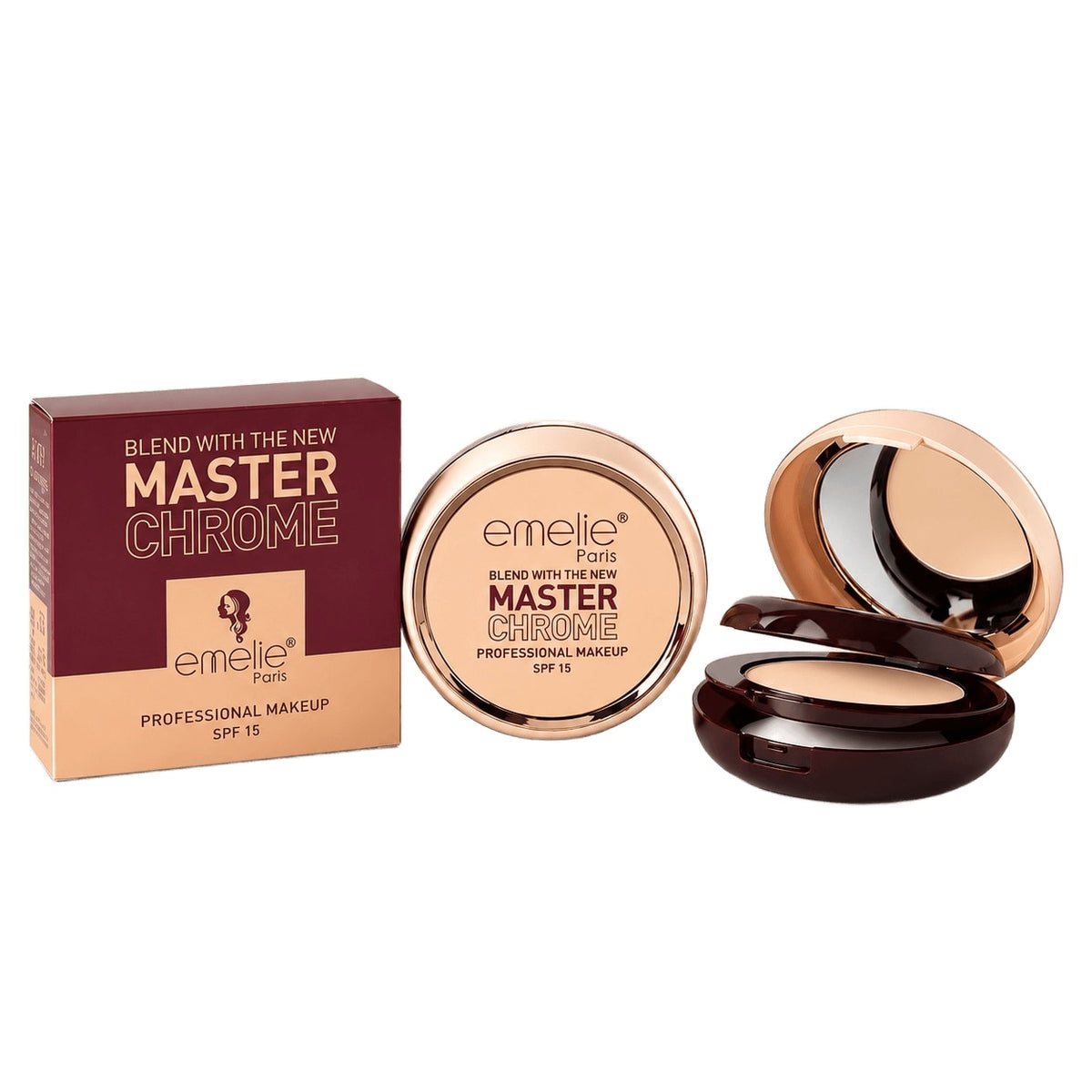 Emelie paris master chrome compact powder