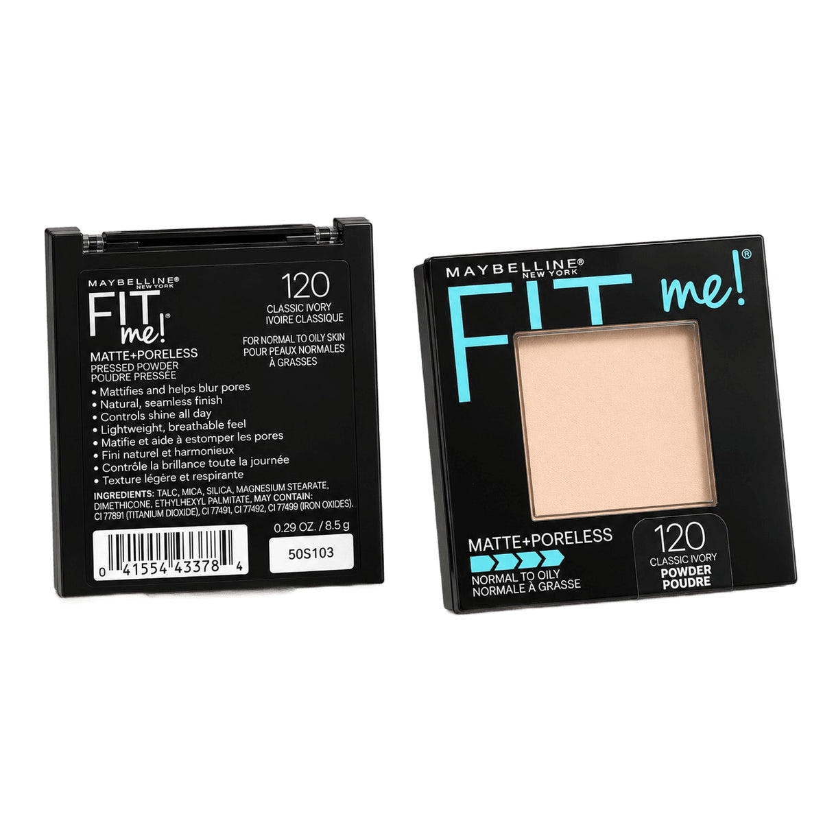 Maybelline Fit me matte+poreless compact powder