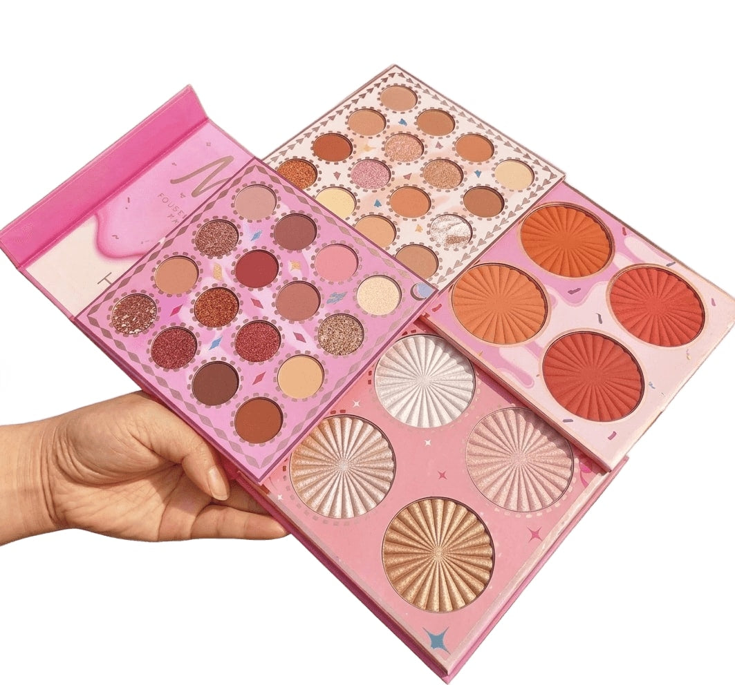 Huda moji multi purpose makeup pallete 3 in 1