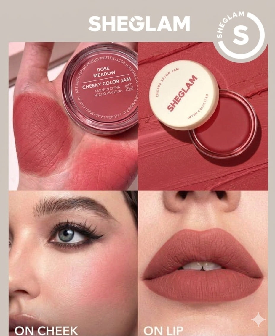Sheglam
Lip & cheek cream blush