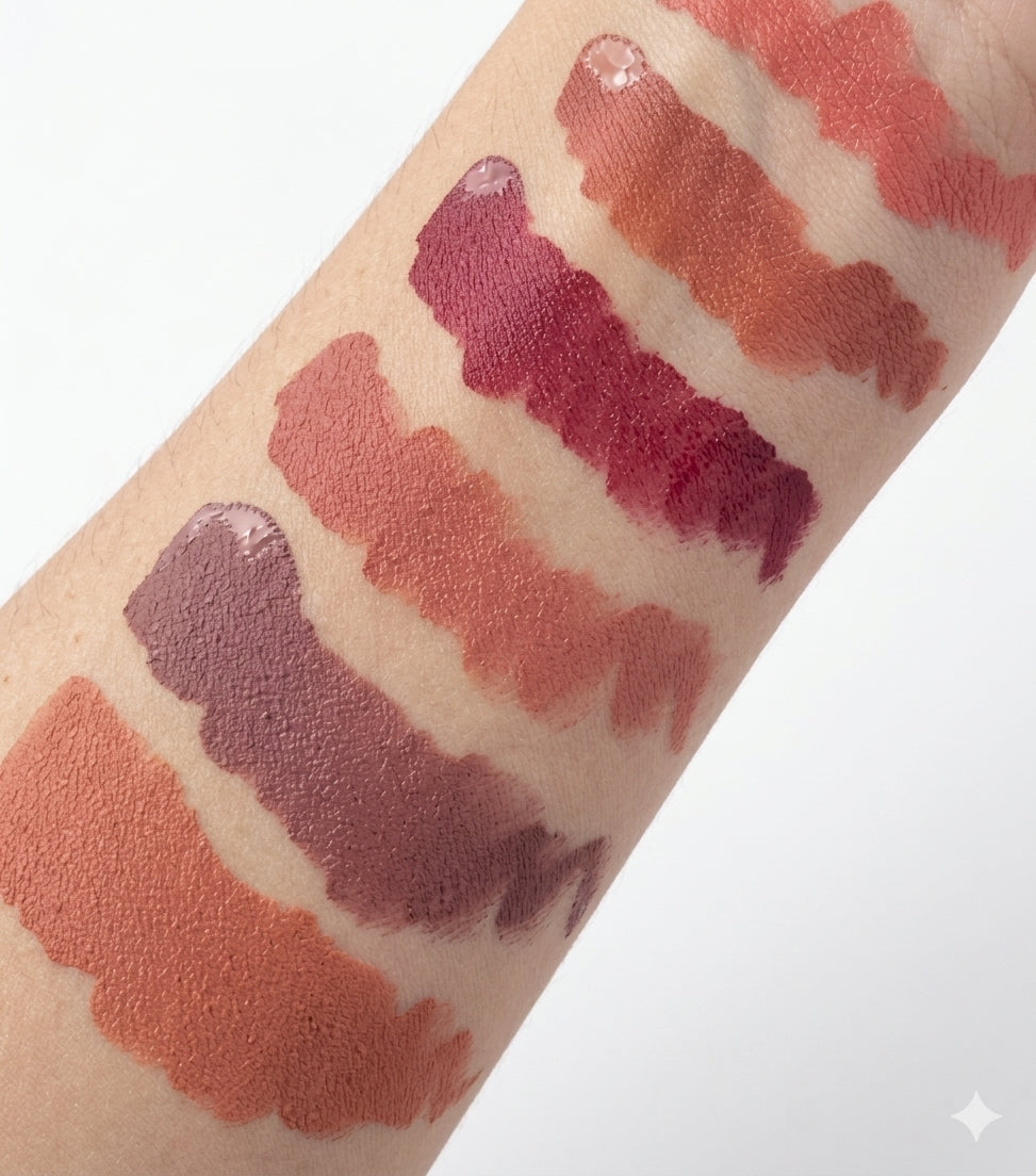 Color castle matte nude lip gloss pack of 6 shades