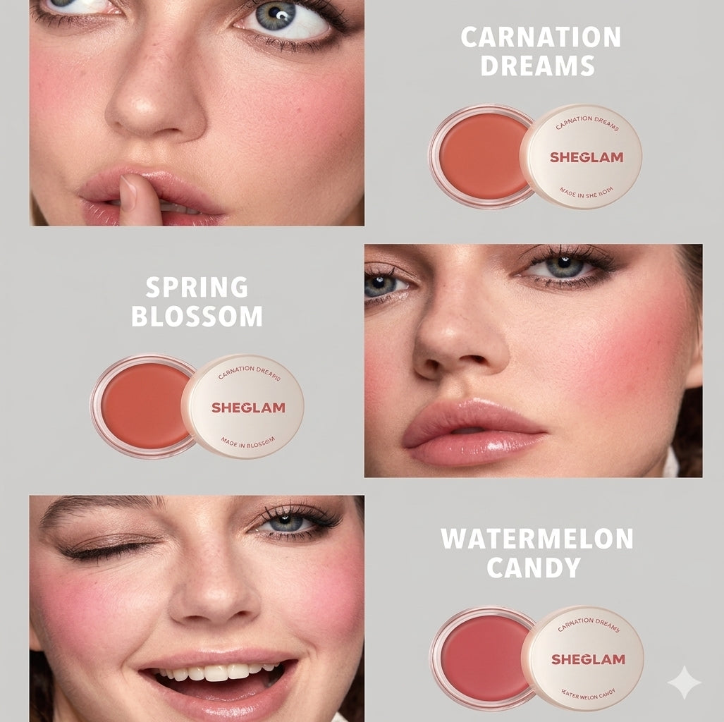 Sheglam
Lip & cheek cream blush