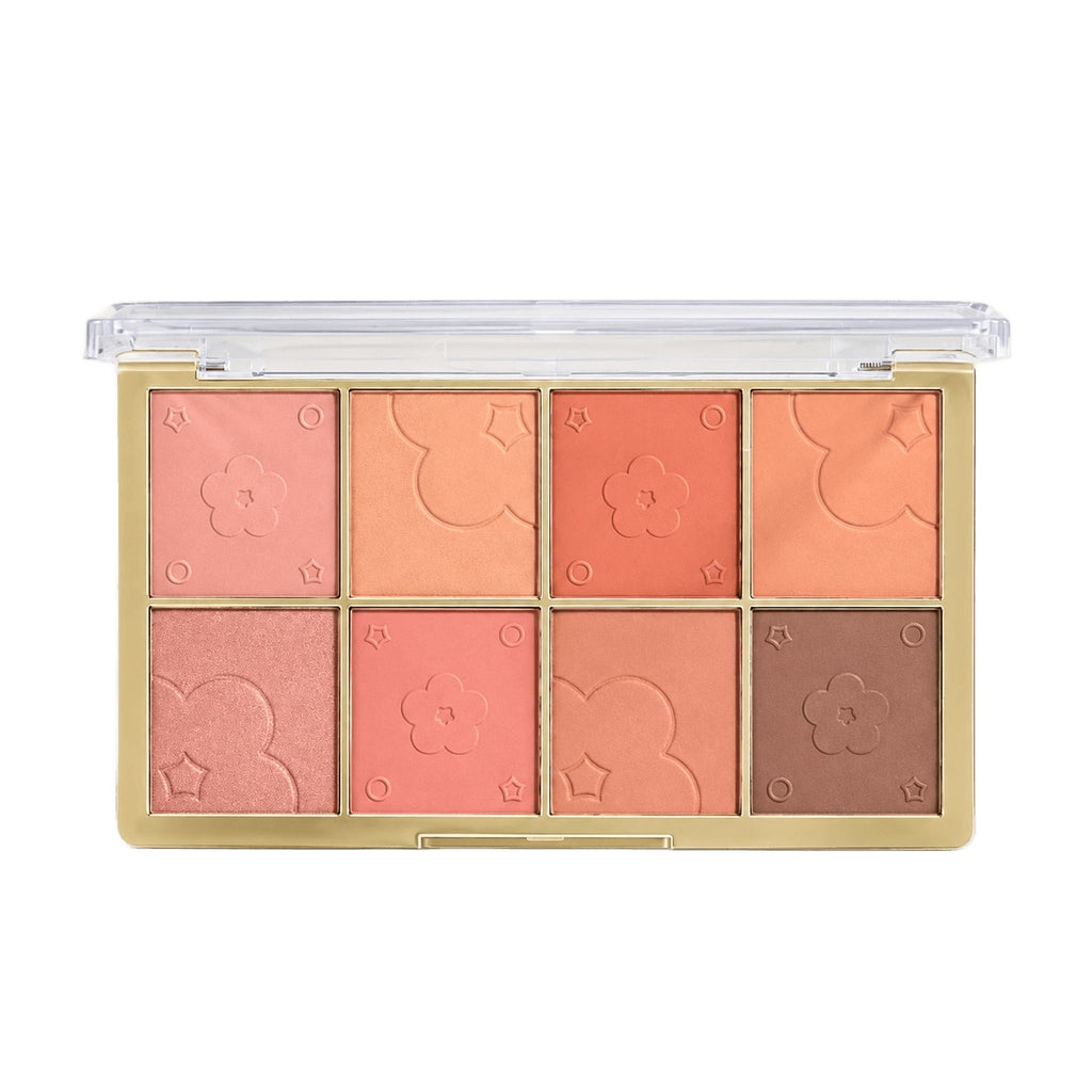 Missrose 8 color natural nude blush palette