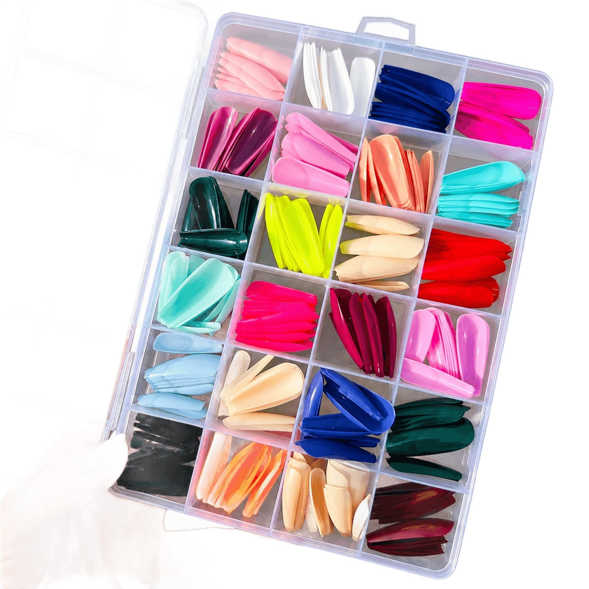 Mocallure Multicolor Artificial Nail Box Pack