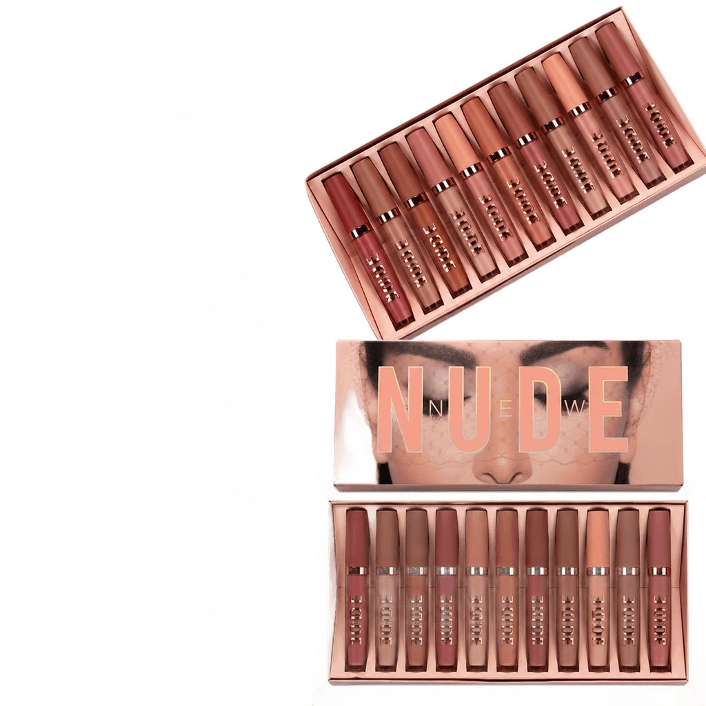 Mocallure Nude matte lipgloss set of 12