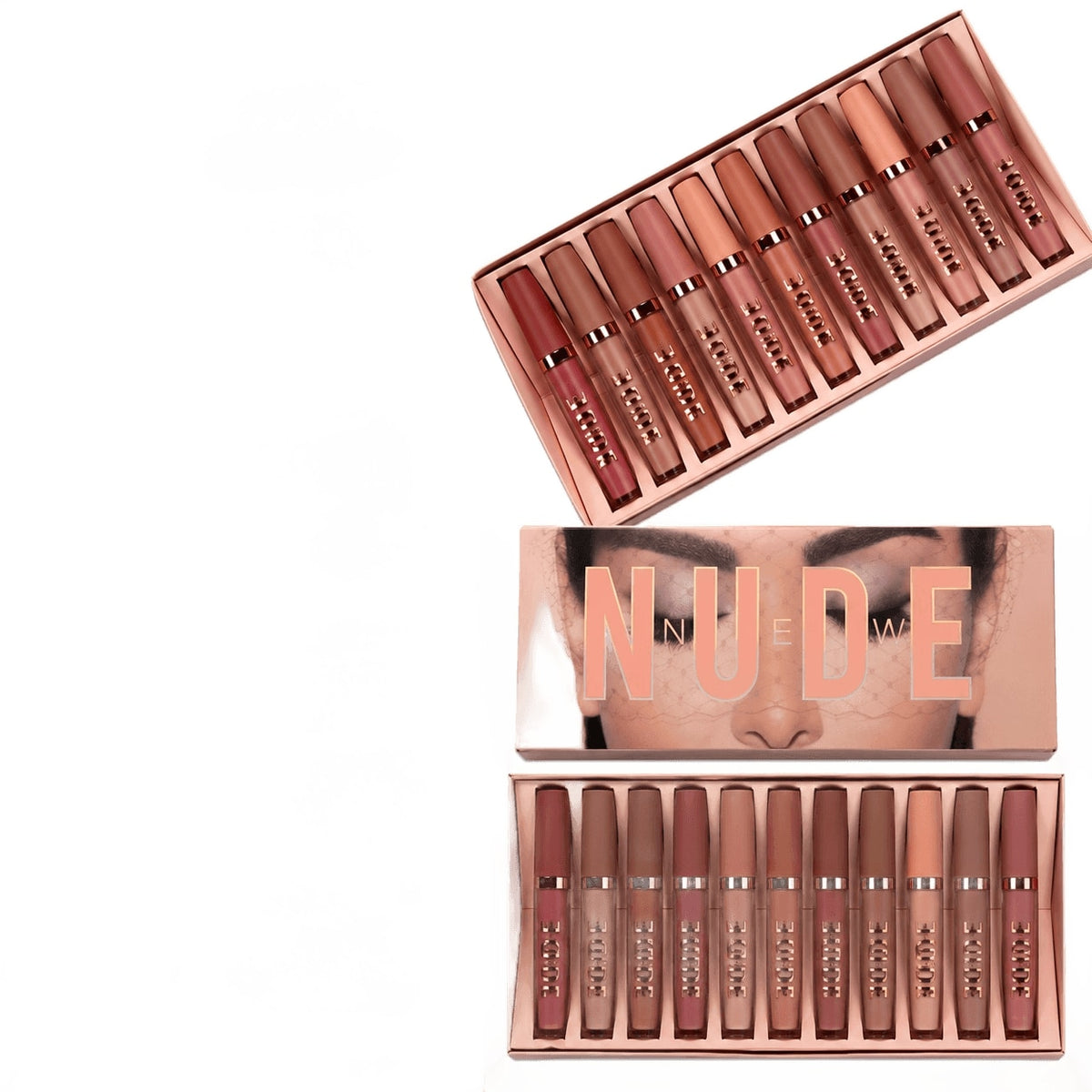Mocallure Nude matte lipgloss set of 12