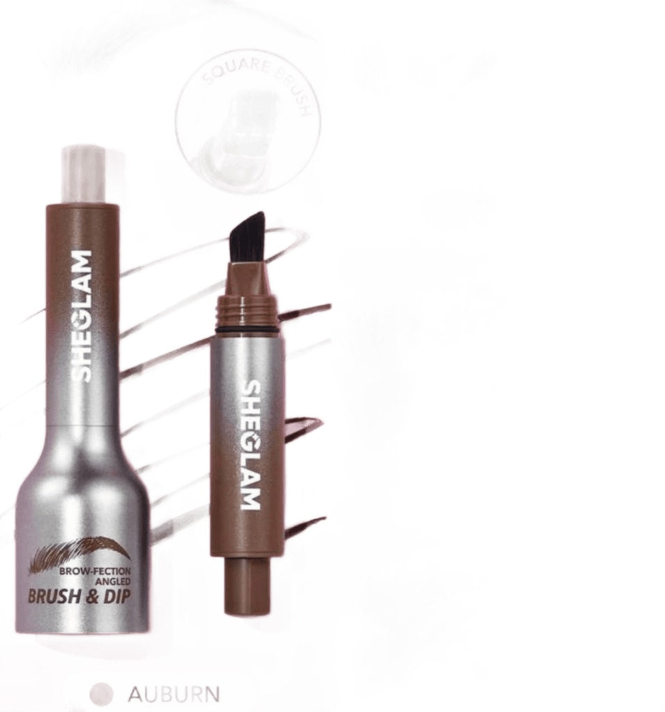 SHEGLAM BROW FECTION ANGLED BRUSH AND DIP  EYEBROW GEL PEN