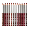Kathleen 12 Piece Premium Nude Lip Liner Pencils Limited Edition